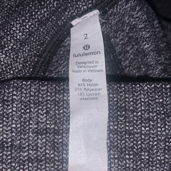 LULULEMON Align High-Rise Leggings. Size 2. Heathered Graphite Gray‎ - Picture 5 of 15